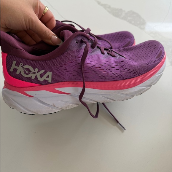 Hoka One One Shoes - HOKA Women's Purple Running Shoes size 11